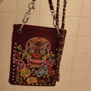 Sugarskull crossbody bag pursec